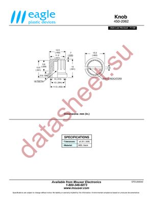 450-2062 datasheet  